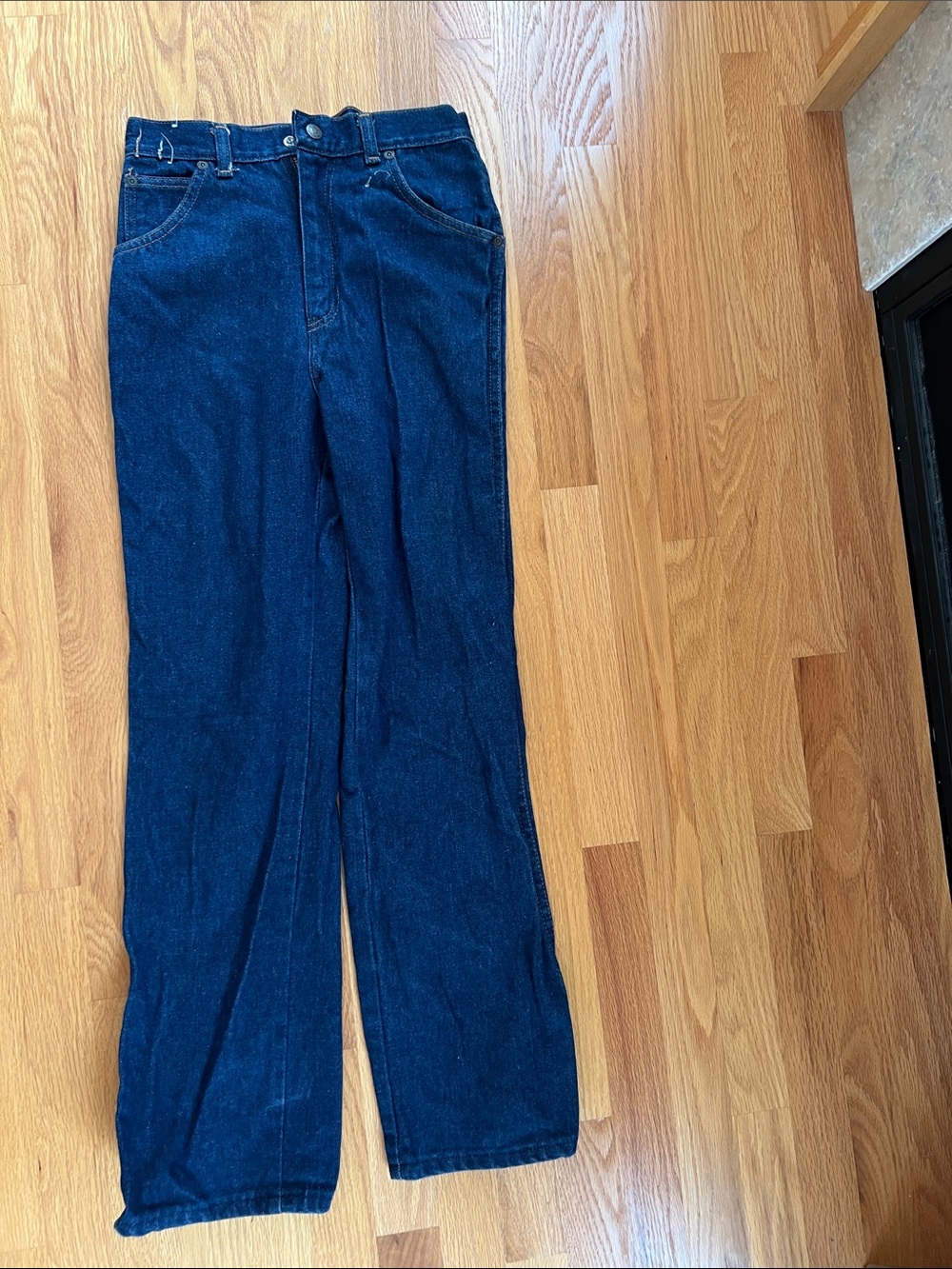 Vintage Wrangler Classic girls 14 Jeans in Dark Blue